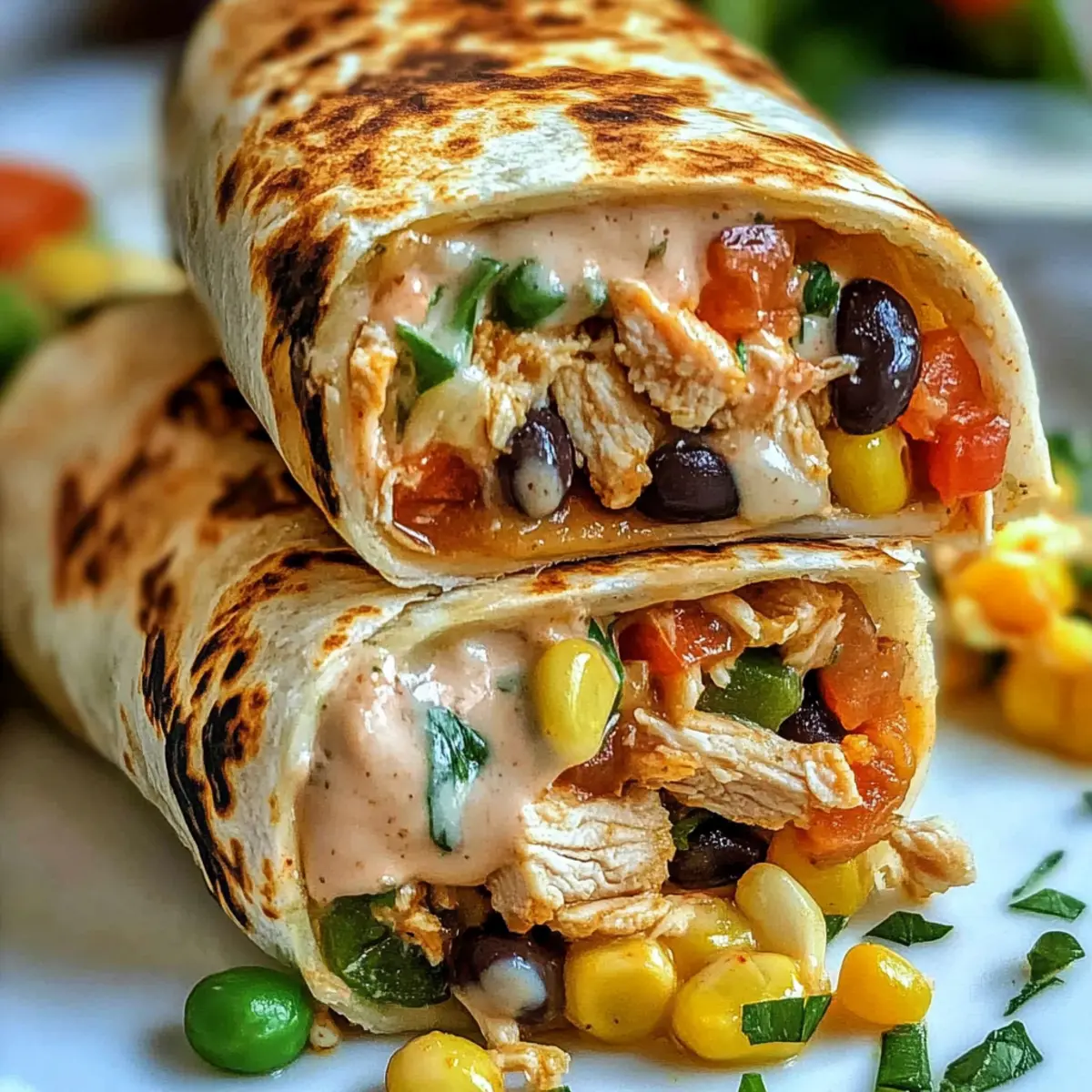 Southwest Chicken Wrap