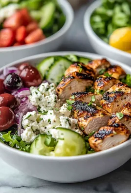 High-Protein Greek Chicken Bowls