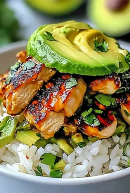 Honey Lime Chicken Avocado Rice