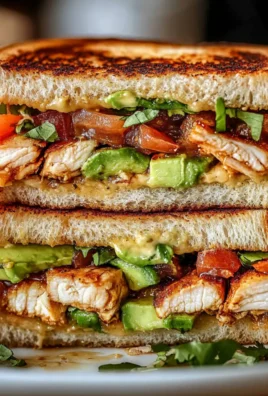 The Ultimate Loaded Chicken Avocado Sandwich