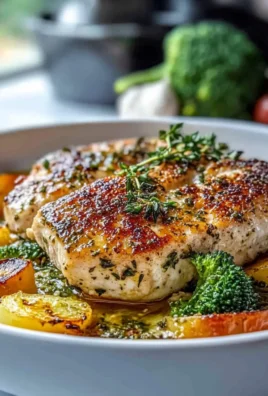 Quick and Easy Low Carb High Protein Meal with Garlic: Juicy Finish