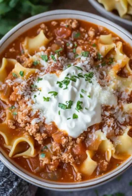 Easy Lasagna Soup Recipe