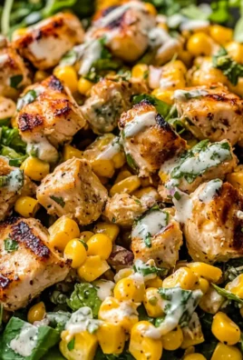 High Protein Chicken Street Corn Salad