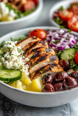 High-Protein Greek Chicken Bowls