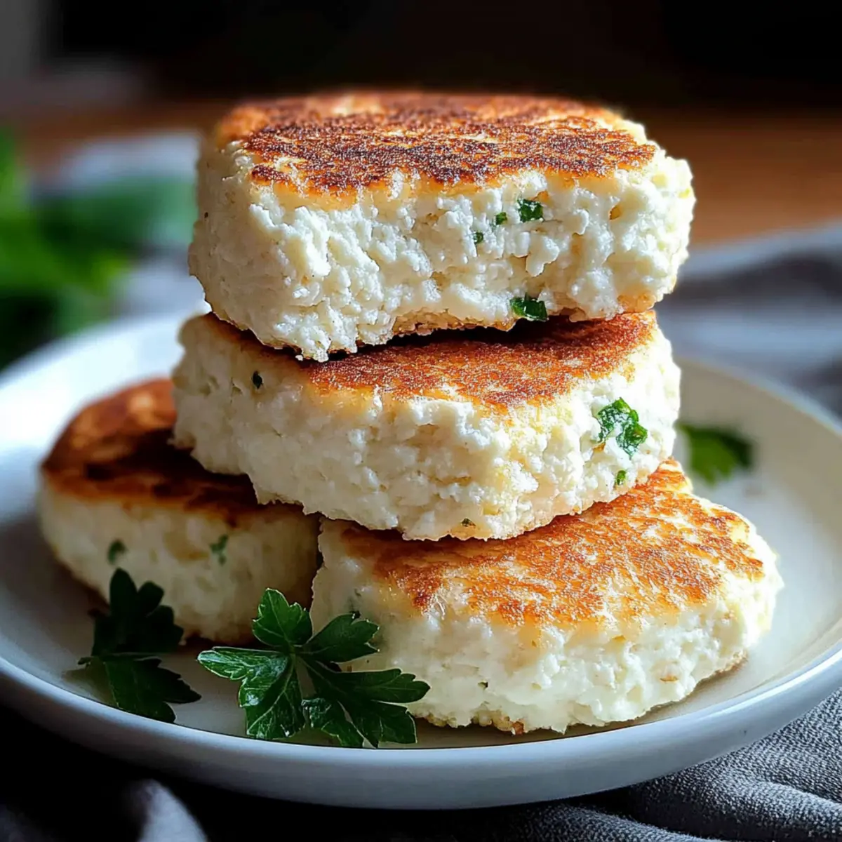 Cottage Cheese Protein Patties