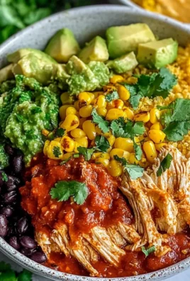High Protein Chicken Enchilada Bowls
