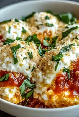 High Protein Chicken Parm Cottage Cheese Bowl