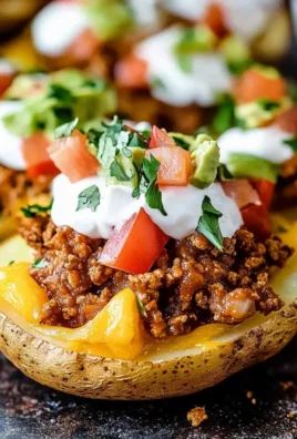 Loaded Taco Potatoes