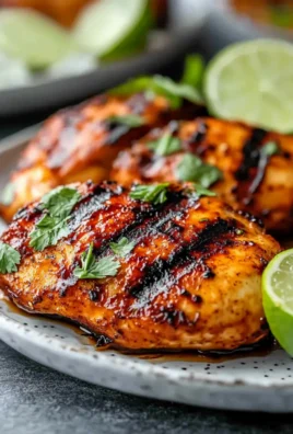 Grilled Spicy Honey Lime Chicken