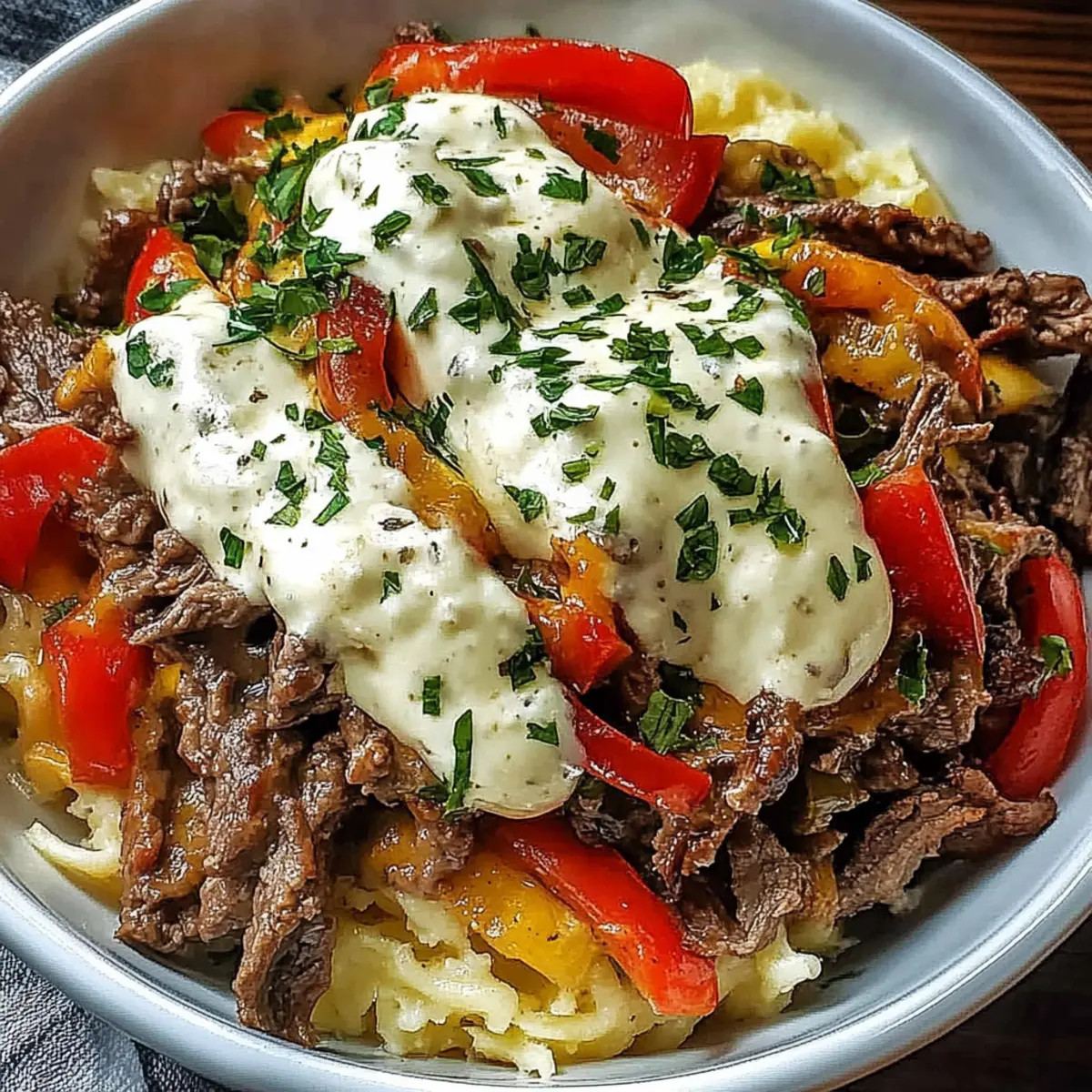 Philly Cheesesteak Bowl
