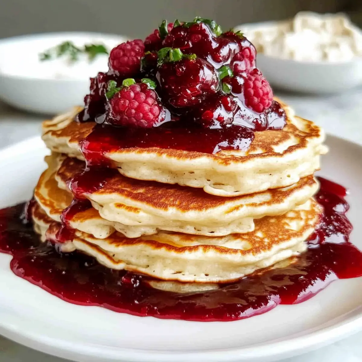 Low Calorie Protein Pancakes