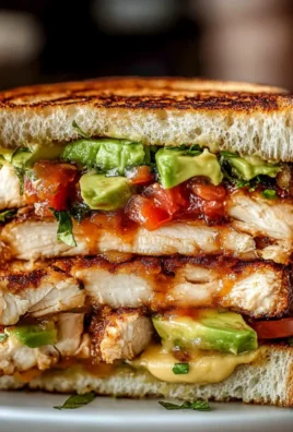 The Ultimate Loaded Chicken Avocado Sandwich