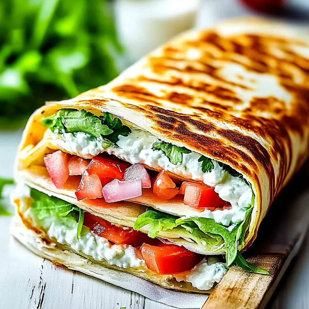Cottage Cheese Wrap Recipe