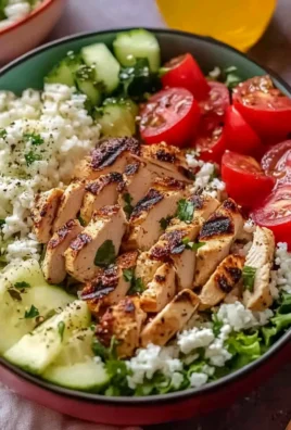 Quick High-Protein Greek Chicken Bowls