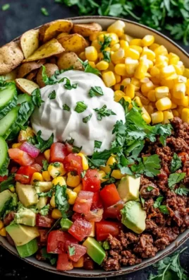 Loaded Potato Taco Bowl