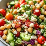 10-Minute Mediterranean Chickpea Salad