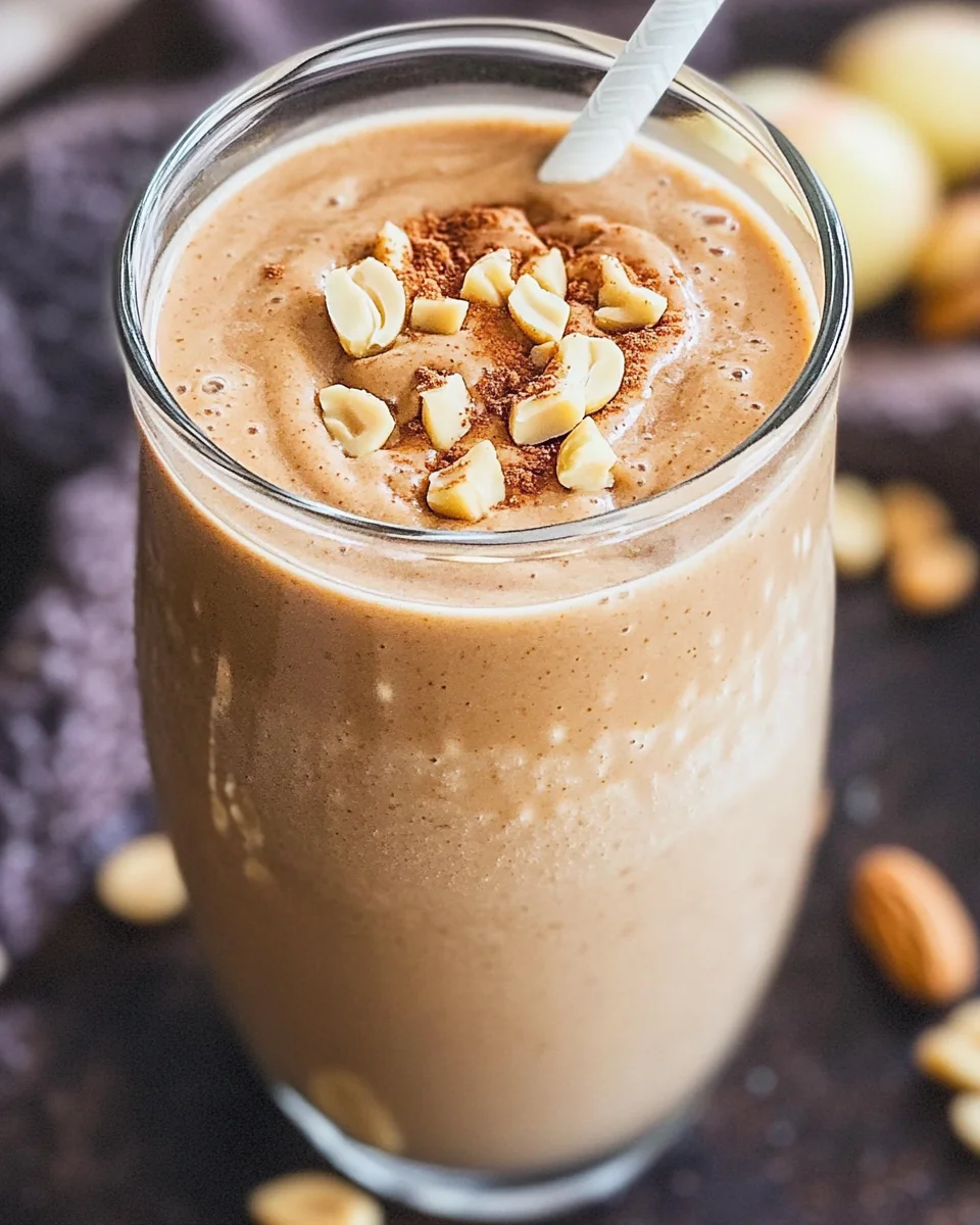 Apple Peanut Butter Smoothie