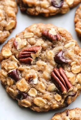 Bakery-Style Pecan Pie Oatmeal Cookies