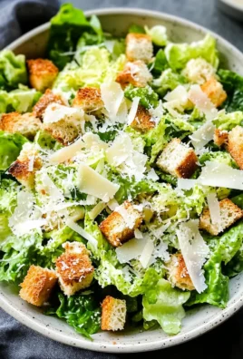 Best Caesar Salad Recipe with Salad Dressing from Scratch