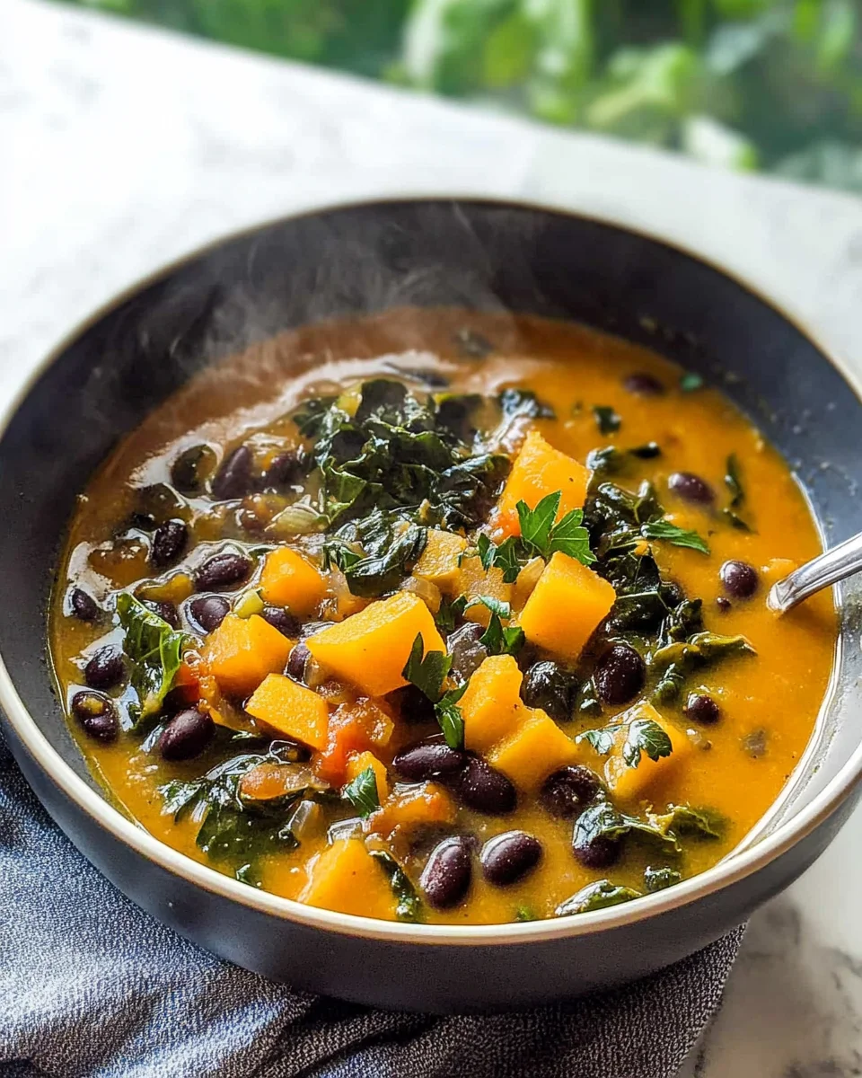 Black Bean Butternut Squash Stew