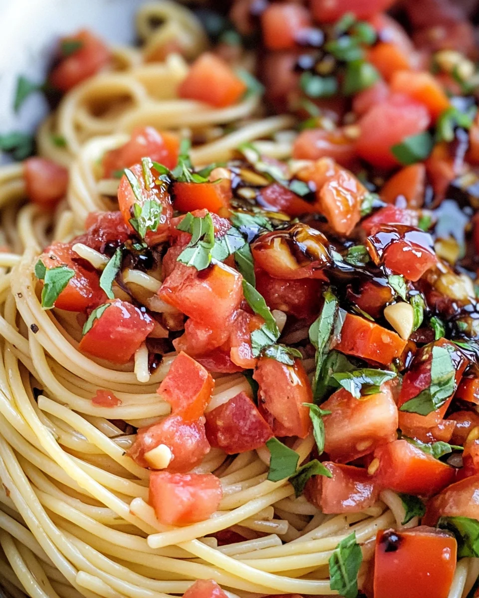 Bruschetta Pasta Salad
