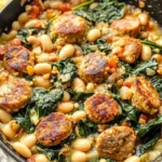 Chicken Sausage White Bean Skillet