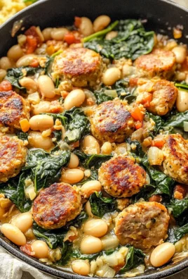 Chicken Sausage White Bean Skillet