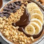 Chocolate Peanut Butter Smoothie Bowl