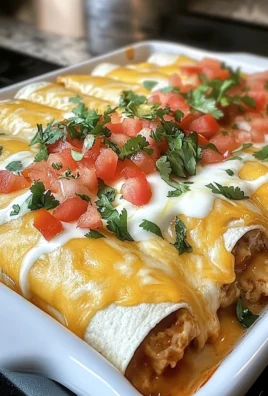 Creamy Queso Chicken Enchiladas for Effortless Family Dinners