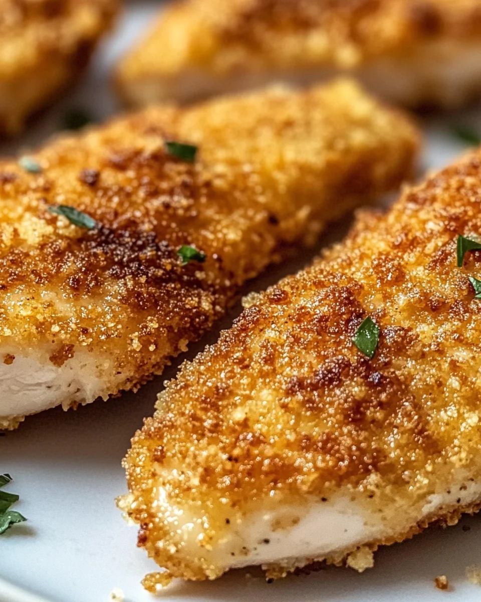 Crispy Air Fryer Parmesan Chicken is a must-try!