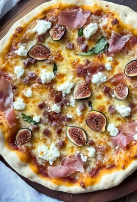 Easy 20-Minute Fig Jam Pizza with Goat Cheese and Prosciutto