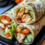 Firecracker Chicken Wraps