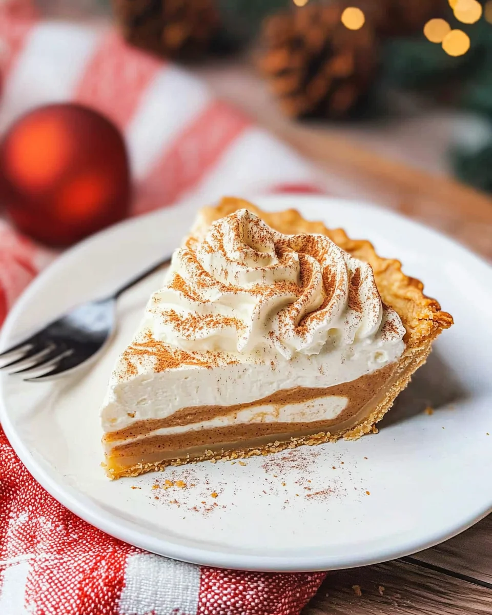 Gingerbread Cream Pie