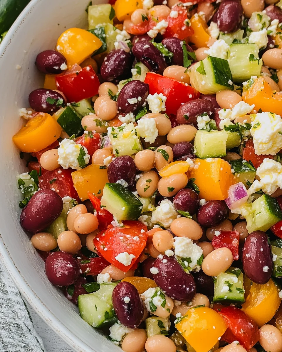 Greek Bean Salad