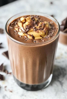 Healthy Chocolate Peanut Butter Smoothie