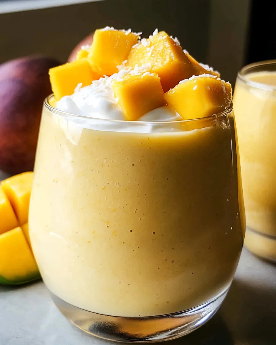 Healthy Mango Smoothie Recipe