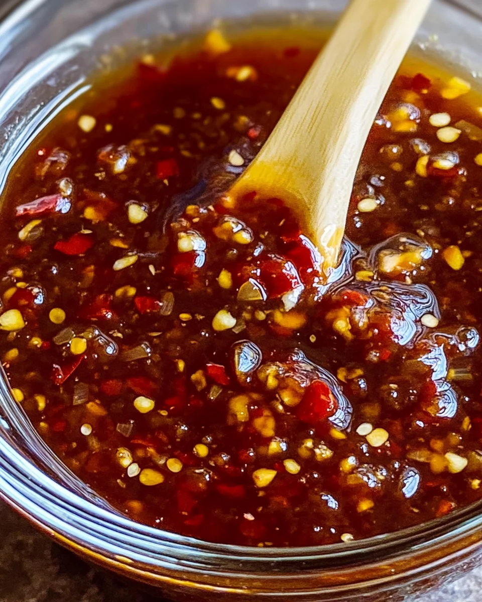 Homemade Sweet Chili Sauce