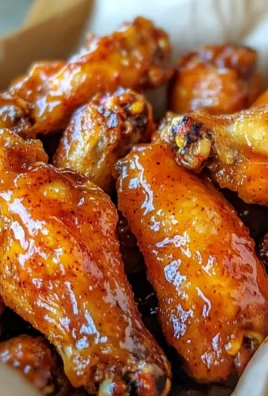 Hot Honey Peach Wings