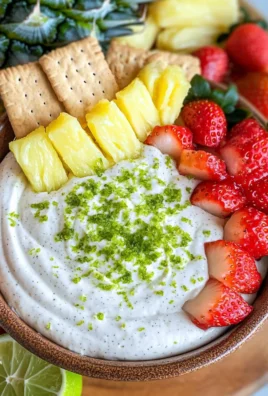 Key Lime Pie Fruit Dip