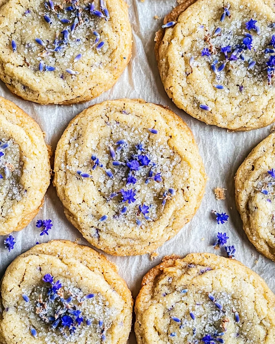 Lavender Earl Grey Cookies Recipe