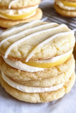 Lemon Cookie Sandwiches