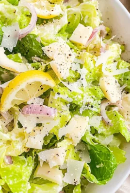 Lemon Parmesan Salad