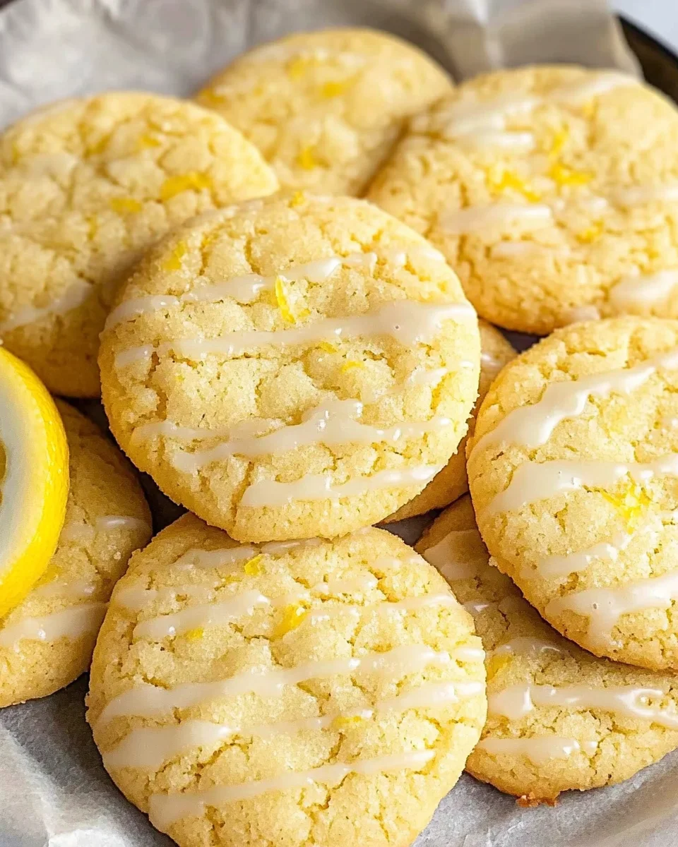 Lemon Sugar Cookies Recipe!
