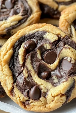 Peanut Butter Brownie Swirl Cookies