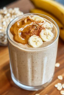 Peanut Butter Oatmeal Smoothie