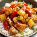 Pineapple Chicken and Rice: A Sweet and Savory Weeknight Favorite