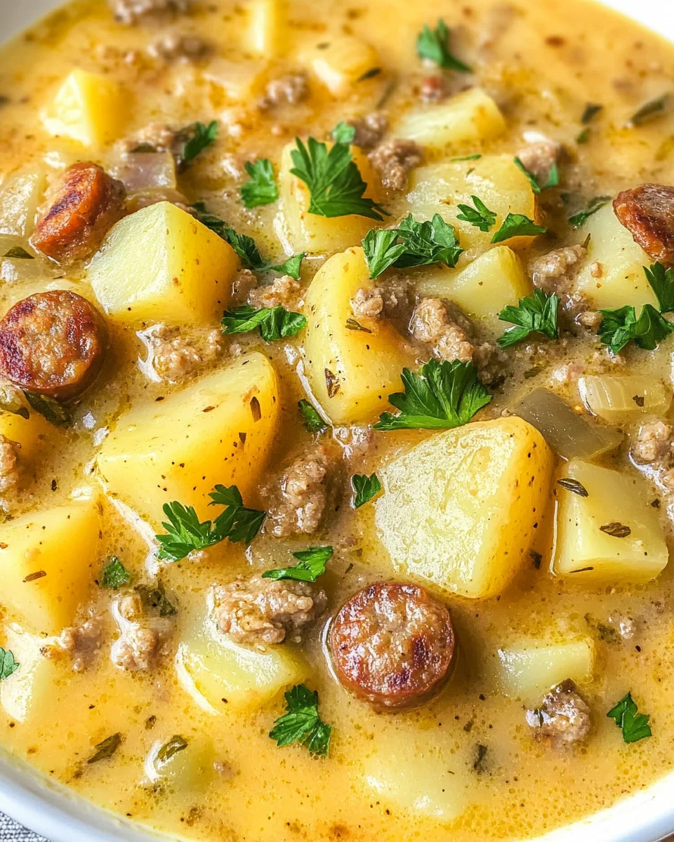 Potato and Sausage Chowder