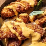 Pretzel Chicken with Mustard-Cheddar Sauce: An Amazing Ultimate Recipe
