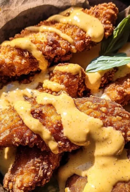 Pretzel Chicken with Mustard-Cheddar Sauce: An Amazing Ultimate Recipe