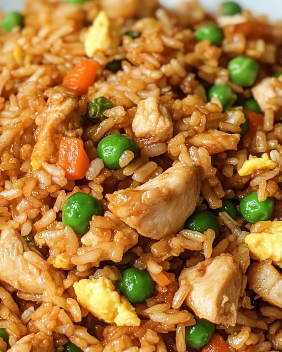 Quick & Easy Chicken Fried Rice
